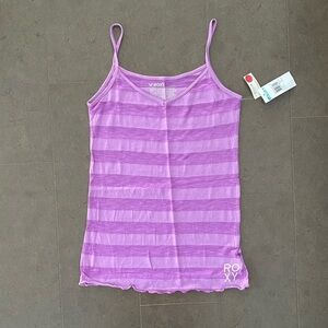ROXY tank top size large (fits smaller)